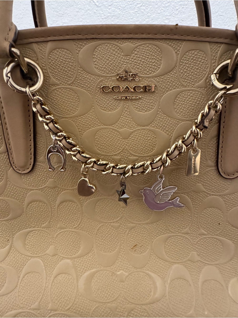 Coach Margot Carryall with Bracelet / Charm Detail – Style F22259 - Picture 7 of 10
